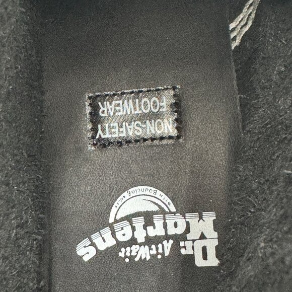 New Dr. Martens 1460 Pascal St Exposed Steel Toe Leather Boots Lace Up Combat 8 - Picture 8 of 12